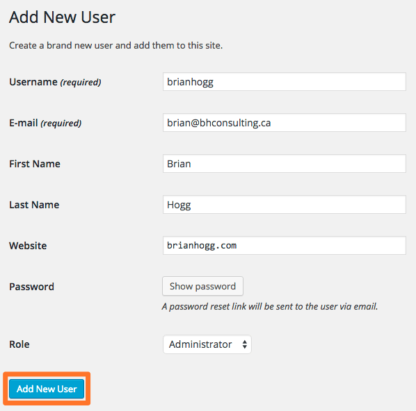 wordpress-creating-user